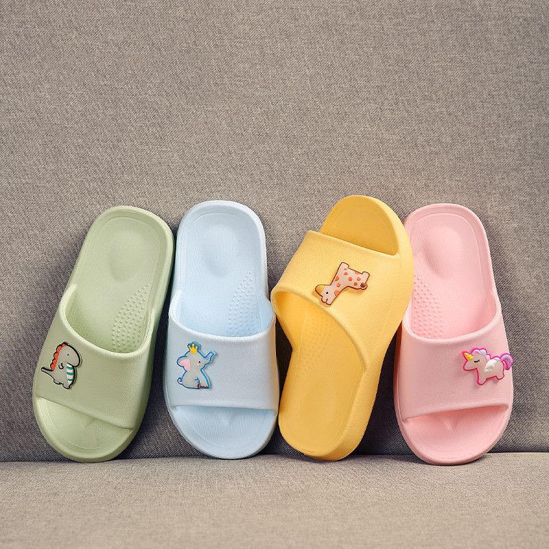 Dětské Nazouvací Sandály Chlapci Dívčí Pěnové Skluzavky Candy Barva Lehké Prodyšné Pantofle