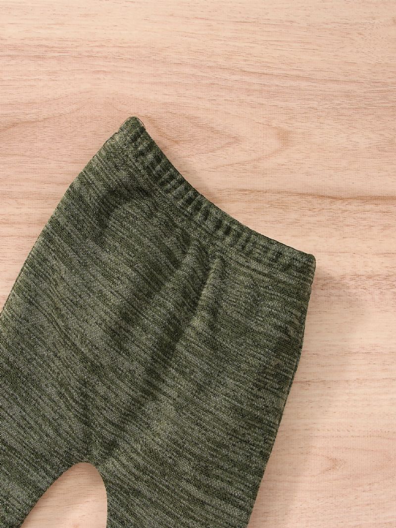 2dílné Kalhoty S Dětskou Zelenou Bundou Na Zip