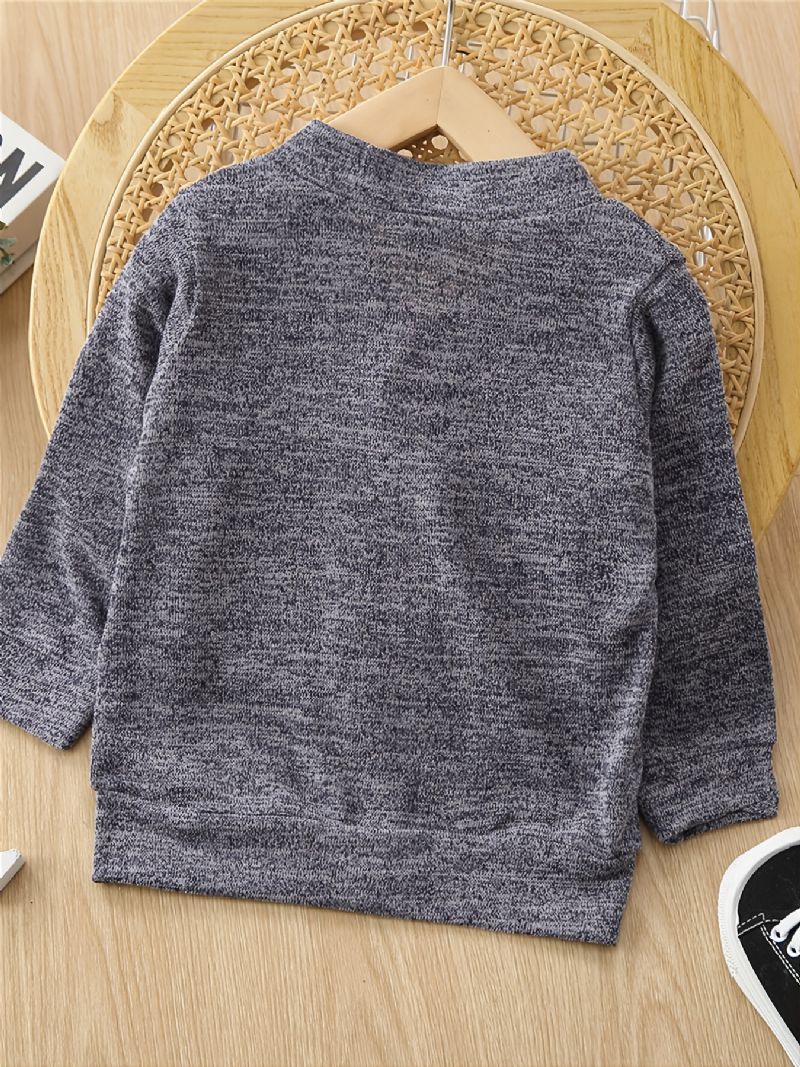 Děťátko Děti Chlapci Knit Cardigan Dětské Oblečení S Výstřihem Do V